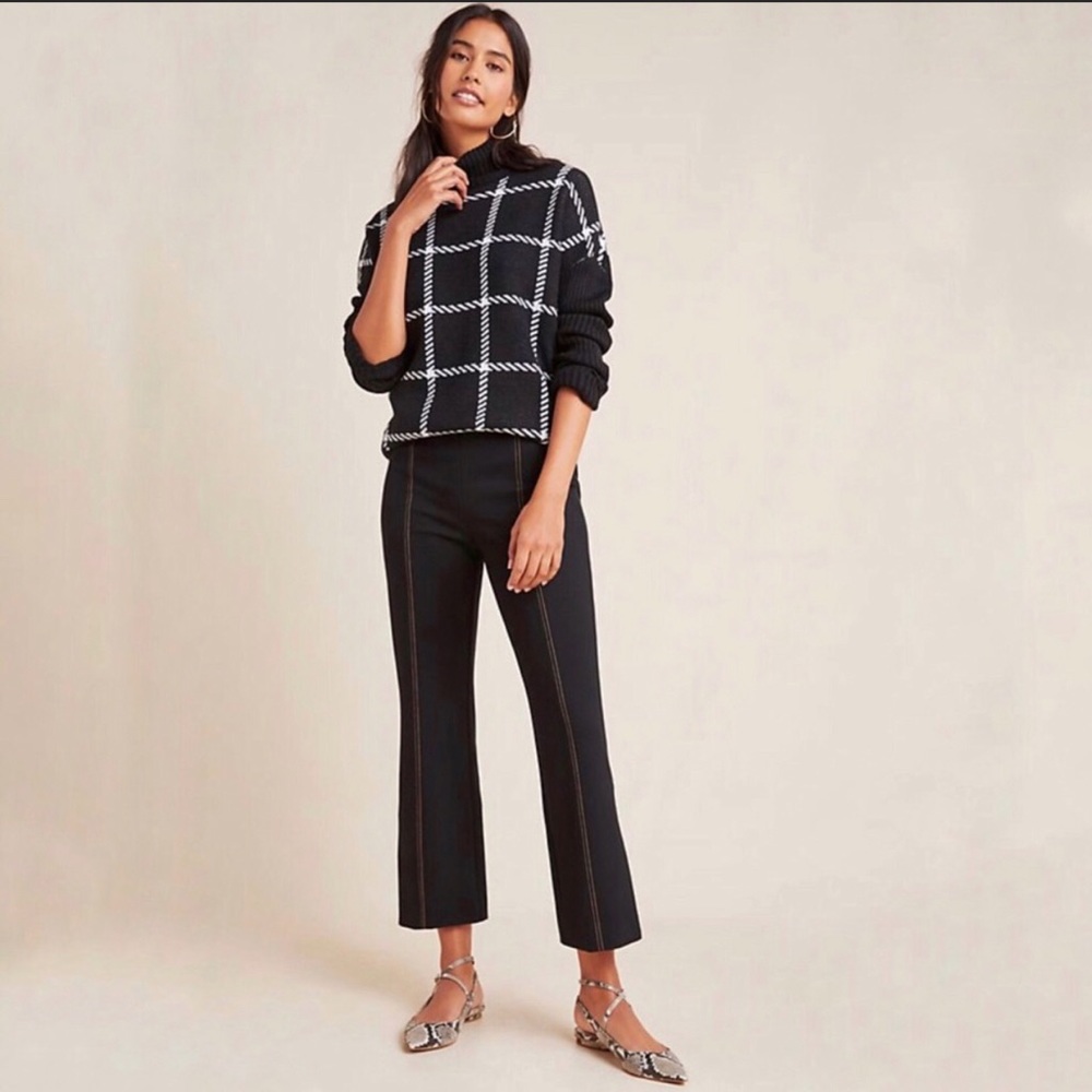 The Essential Cropped Flare Trousers